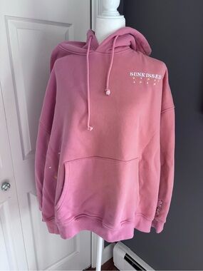 SUNKISSED Pink Relaxed Hoodie Pullover